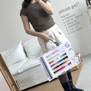 Hot-selling UV <b>Nail</b> <b>Gel</b> <b>Set</b> 60 Colors <b>Nail</b> Salon Special High-quality <b>Nail</b> Glue with Display Version - Product Image 2