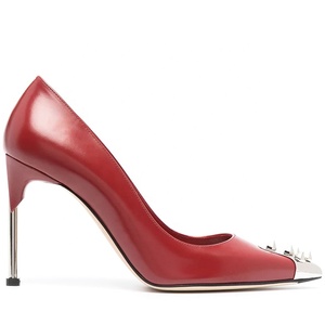 <span class=keywords><strong>Chossure</strong></span> Femmes Talons Hauts Luxe Stiletto Femmes Pompes Rivets Chaussure Cloutée - Product Image 2