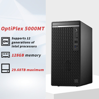 Optiplex 5000mt New Dells Office Ordinateur de bureau I5-12500/8g/512g Solid-State 16gb Mémoire vidéo Affichage intégré Personnalisable