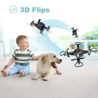 Avion RC pliable 4DRC V2 avec caméra WiFi, maintien d'altitude, mini avion acrobatique, jouets volants d'intérieur, drone télécommandé