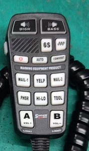 Sirena de 200W, Altavoz de Alarma para Automóvil con Micrófono de Mano, Sistema de PA para Seguridad y Emergencias en Vehículos, 12V 24V - Product Image 4