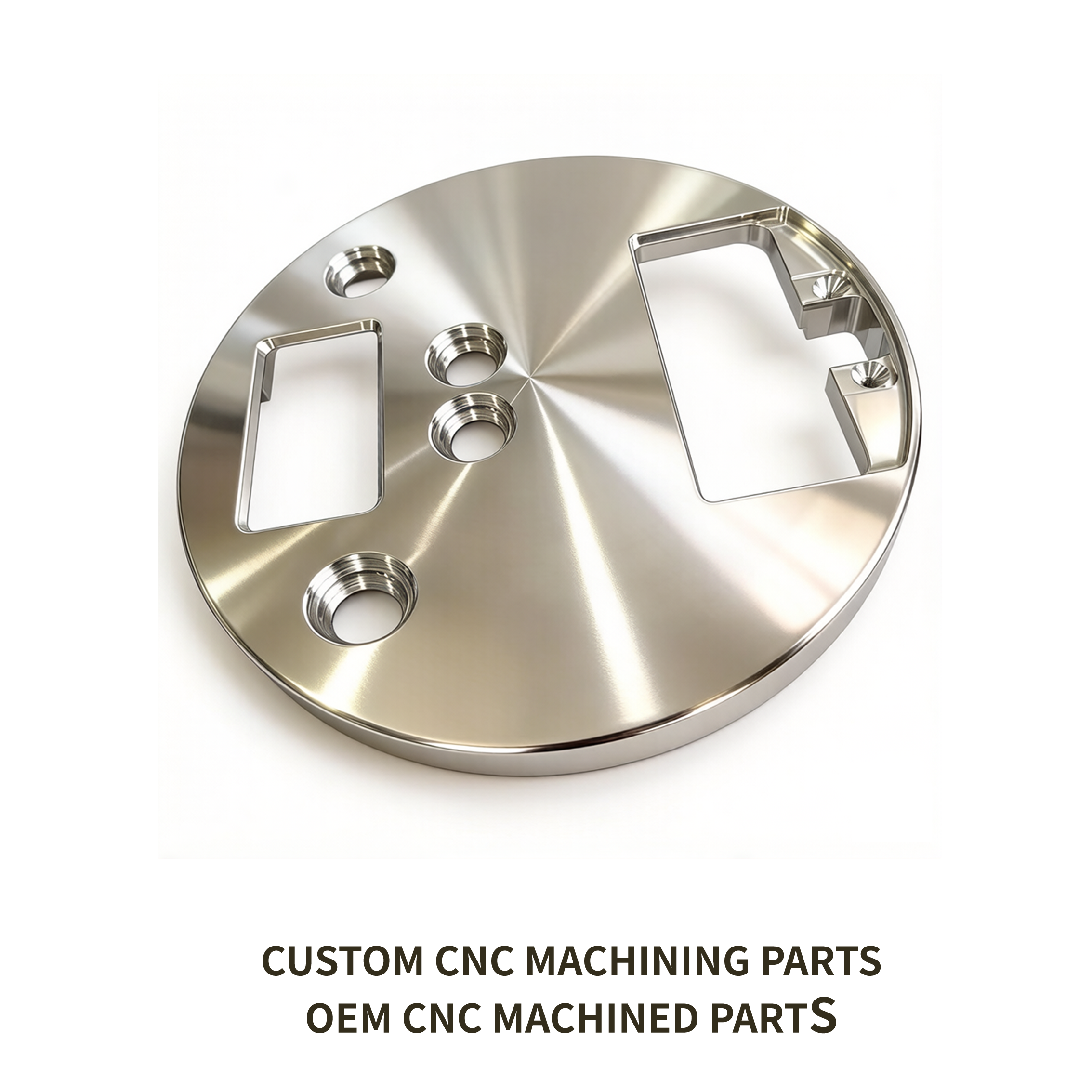 Precision CNC Machining Center for Stainless Steel Mechanical Parts Broaching Services ISO9001 Certified Tolerance 0.01-0.005mm