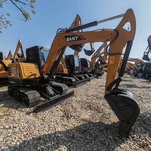 Excavatrice Sany 60C d'occasion de haute qualité en Chine en bon état Mini Digger puissant moteur d'excavatrice sur chenilles composant de moteur de base - Product Image 2