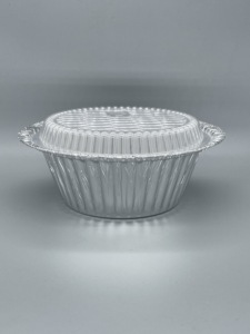 Dùng Một Lần Vòng Nhôm Lá Thực Phẩm Container Với Nhựa Giấy Nhôm Có Nắp Đậy Lò Vi Sóng An Toàn Cho Các Nhà Hàng Khách Sạn Bán Buôn - Product Image 6