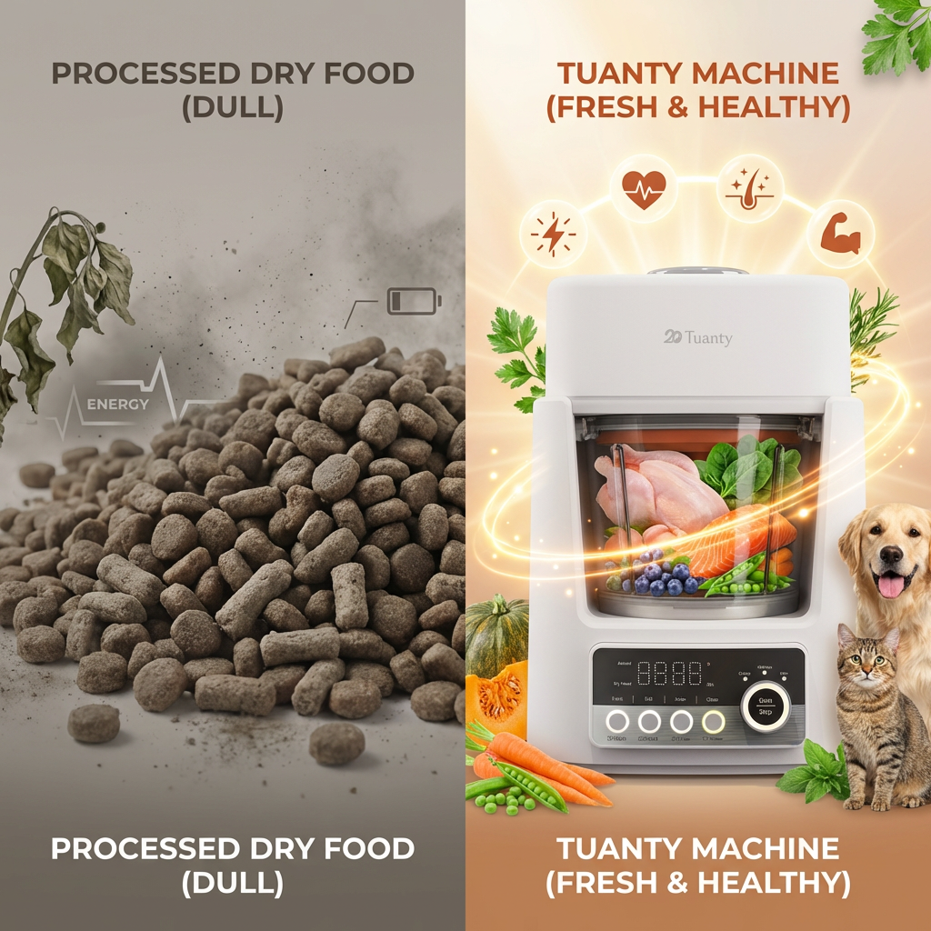 Smart Pet Food Maker Automatic Electric Fresh Healthy Pet Meal Cooker for Global Professional Dealers