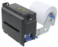 Imprimante thermique de reçus pour kiosque KP-247 58 mm, RS232 USB, coupe-papier automatique pour distributeur automatique, terminal en libre-service