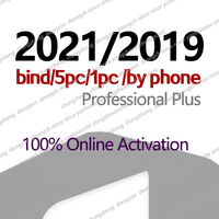 Nueva Clave de Activación Of2021/2019 Pro Plus 2021 2019 2024 Professional Plus Hb Home Business Ltsc 1pc 5pc Online por Teléfono