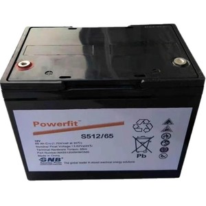 GNB Powerfit S512/65 12V 65Ah VRLA <b>Battery</b> For <b>UPS</b> Emergency Lighting - Product Image 3
