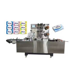 Double Layer Paper Plastic Machine for Soap Food | <b>Pouch</b> Wrapping Filling | 4-Side Sealing | High-Speed Automatic | Easy - Product Image 6