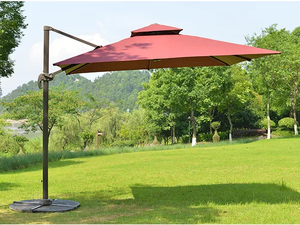 Parasol <span class=keywords><strong>de</strong></span> jardín 3M poliéster todo metal voladizo patio paraguas <span class=keywords><strong>sombrillas</strong></span> al aire libre 20 pies grandes <span class=keywords><strong>sombrillas</strong></span> para jardín - Product Image 2