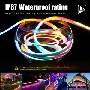 Barres lumineuses LED flexibles intelligentes pour la maison, 5050 SMD, 220V 110V, 50M, étanches IP65, bandes LED Bluetooth RGB - Product Image 5