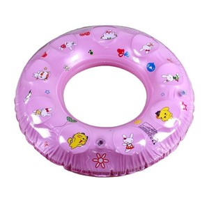 Bouée de natation Kaixiang double couche épaissie, motif dessin animé, multicolore, flotteur rond pour enfants - Product Image 2
