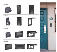 Barep American Outdoor Single-Gang Wall Boîte de sortie en plastique de conception étanche pour boîtier d'instrument électronique duplex