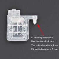 Amortiguador de Tinta Transparente para Cabezal de Impresión EPSON DX4 DX5 XP600 TX800 F570 L1800 Jv33 para Impresoras Mutoh/Galaxy/Allwin/Xuli/Impresora/Amortiguador de Tinta