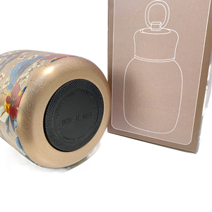 Guofeng Mini Small <span class=keywords><strong>Fat</strong></span> Ding Thermos Cup Regalo creativo Vaso de acero inoxidable Anillo de tracción Conveniente taza de bolsillo Taza de moda simple - Product Image 5