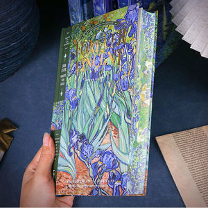 Bloc-notes XinyiArt A5 relié rigide, série Van Gogh, 144 feuilles, 90 g/m², pages vierges, carnet de croquis pour artiste, carnet de dessin - Product Image 5