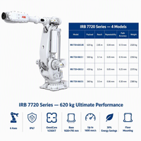 Robot industriel ABB IRB 7710 à 6 axes, OmniCore, charge utile de 310 kg, portée de 3,5 m, pour l'asservissement de presse et la palettisation
