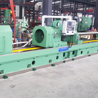 Machine de perçage horizontal CNC automatique haute précision TK2125 pour trous profonds, avec pompe moteur, pour usage industriel, perçage max. 100 mm