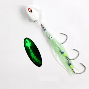 Newbility Squid Jupe Slow <span class=keywords><strong>Tai</strong></span> Switch Jigging 100g-300g Leurre de pêche ciblé pour la truite Bass Carp Shark <span class=keywords><strong>Jig</strong></span> Head Hook - Product Image 5