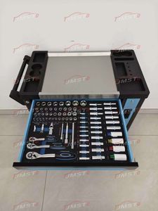 Set di Attrezzi Professionali da 258 Pezzi in Acciaio Inox per Uso Intensivo con Carrello Portautensili a 7 Cassetti per Officina e Magazzino - Product Image 3