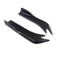 Aplicable a Autos A7 Modificados RS7 - Parachoques Trasero Universal de Fibra de Carbono - Parachoques Trasero Universal - Alerón Trasero - Kit de Carrocería Trasero