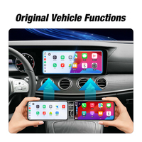 Detector Inalámbrico Portátil CarPlay Ai Box para Mercedes Benz NTG6.0 Clase A/B W177 W247 2019- Android Auto Mirror Link AirPlay