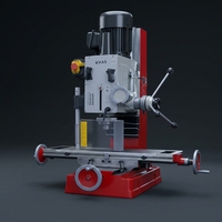 Machine de perçage et de fraisage verticale de haute qualité KY45, moteur à engrenages manuel, roulement de haute précision, haute productivité, métal
