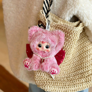 Série de chats arc-en-ciel en velours Samuel, boîte mystère en peluche, joli ornement à suspendre au sac à dos, cadeau créatif pour petite amie - Product Image 5