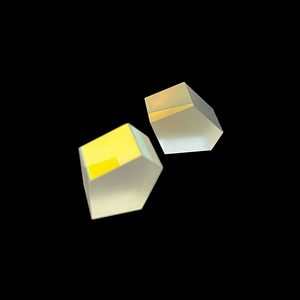 제조업체 맞춤형 다웰 프리즘 사다리꼴 웨지 프리즘 빔 분할 프리즘 K9 광학 유리 전송 현미경 용 - Product Image 4