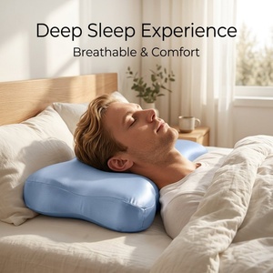 Oreiller cervical orthopédique en mousse à mémoire de forme à rebond lent et respirant, personnalisé pour la vente en gros, prix usine OEM/ODM - Product Image 5
