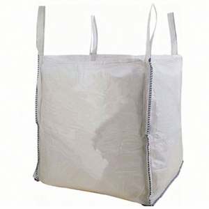 Sac Big Bag FIBC en PP tissé antistatique à fond plat carré tubulaire de 1 tonne, poids de chargement de 1500 kg - Product Image 6