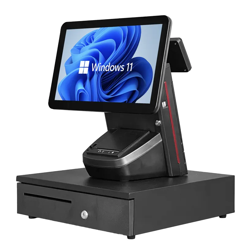 JESEN Ultra Thin Digital Advertising Wholesale pos machine cash register pos systems for restaurant point of sale systems