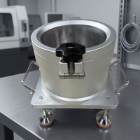 HSIN600-10 Calibrateur de capteur de pression barométrique pour boîtier vide en acier inoxydable avec mesure électrique 300~1100 hPa