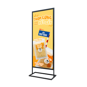 Standee PP Non-Adhesive 360x80cm Oil-Based Ink Printing, Glossy <b>Lamination</b>, Durable & Sharp Color - Product Image 1