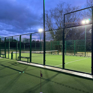 Follomotion Super Panoramique Padel Court Vente dans le monde entier Paddles Teniss Court avec toit - Product Image 1
