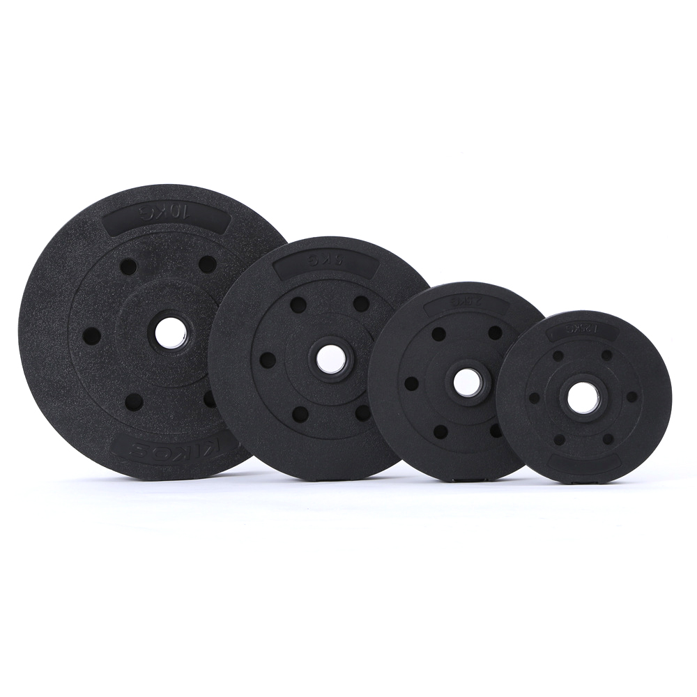 Диск для фитнеса и тяжелой атлетики, резиновые пластины для тренажерного зала, черные бамперы, тяжелая атлетика