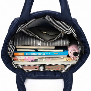 2025 Custom Women <b>Large</b> Capacity Beach <b>Bag</b> Nylon <b>Travel</b> <b>Tote</b> <b>Bags</b> <b>Travel</b> Gym Lightweight Quilted Shoulder Puffer <b>Bags</b> <b>for</b> Women - Product Image 4
