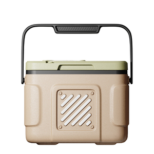 Nevera Portátil Aislada de 5L, PP, Rectangular, con Patrón Geométrico, Estilo Moderno, para Uso en Exteriores y Camping, con Bolsas de Hielo Reutilizables, Termoeléctrica - Product Image 4