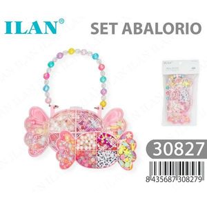 Juego de cuentas ILAN con estuche de mariposa para manualidades infantiles 30827 - Product Image 1