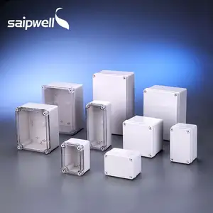 Proveedor de China, Caja impermeable y resistente a la intemperie IP67, caja de botones de interruptor de plástico tipo abierto-cerrado con tornillo de gran calidad