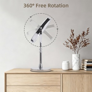 Wholesale 8 Inch Dual Sides Desktop Makeup <strong>Mirror</strong> 10X <strong>Magnifying</strong> with Metal Stand Low Price Bulk Supply for Home Dressing Table - Product Image 4