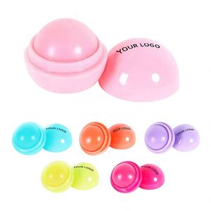 Bálsamo Labial Personalizado con Logotipo, Sabor Vainilla, en Forma de Mini Bola Redonda, para Actividades Promocionales - Product Image 1
