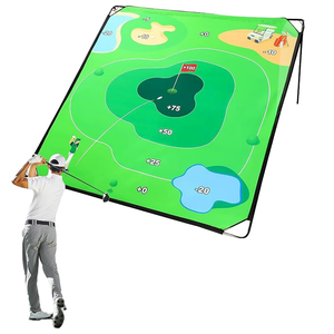 Jeu de golf portable pour l'entraînement au chipping, idéal pour l'intérieur et l'extérieur, améliore la précision du jeu <span class=keywords><strong>court</strong></span> pour adultes, juniors et débutants - Product Image 1