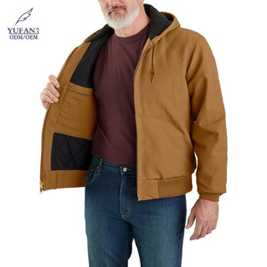 Yufan Super March Promotion Veste active doublée de flanelle isolée par canard ferme à coupe ample pour <span class=keywords><strong>hommes</strong></span> - Product Image 5