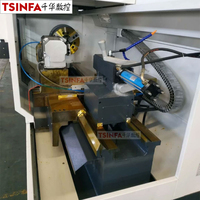 Tour CNC CK6160 prêt pour l'automatisation, machine de tournage CNC avec tourelle électrique de 600 mm de portée pour la production en série de pièces usinées
