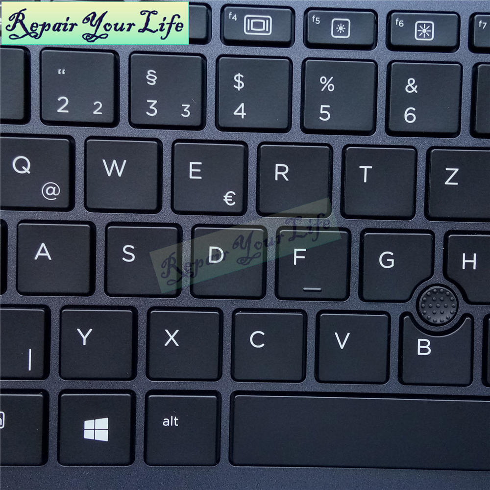 Gr/german Backlit Laptop Keyboard for HP Zbook 15 G3