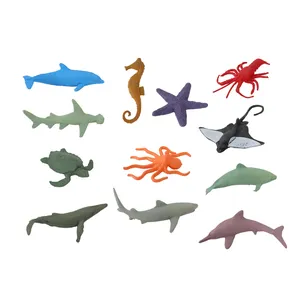 与海星海洋生物玩具非常便宜迷你塑料海洋动物模型