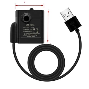 Bombas de Agua USB <span class=keywords><strong>Mini</strong></span> para Acuario, Filtro DIY, Bomba de Motor sin Escobillas de Bajo Ruido, Accesorios para Acuario, Ciclo de Agua Sumergible - Product Image 3