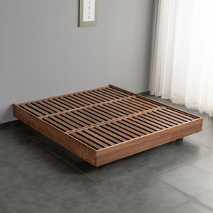 <span class=keywords><strong>Lit</strong></span> King Size Moderne en Chêne Personnalisé Kainice avec Rangement Cadre en Bois <span class=keywords><strong>Massif</strong></span> Haute Qualité - Product Image 1
