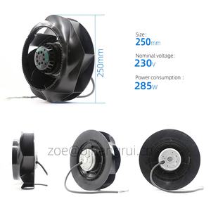 Ventilador Centrífugo de Refrigeración para Aire Acondicionado de Precisión, Unidad de Potencia Eléctrica HVAC, ebmpapst R2E250-RA50-01 R2E250-AS47-05 - Product Image 2